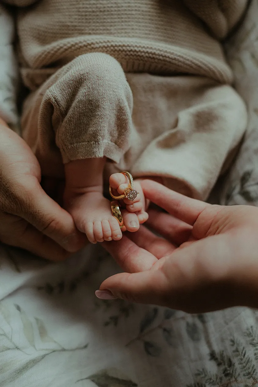 Füße eines Babys